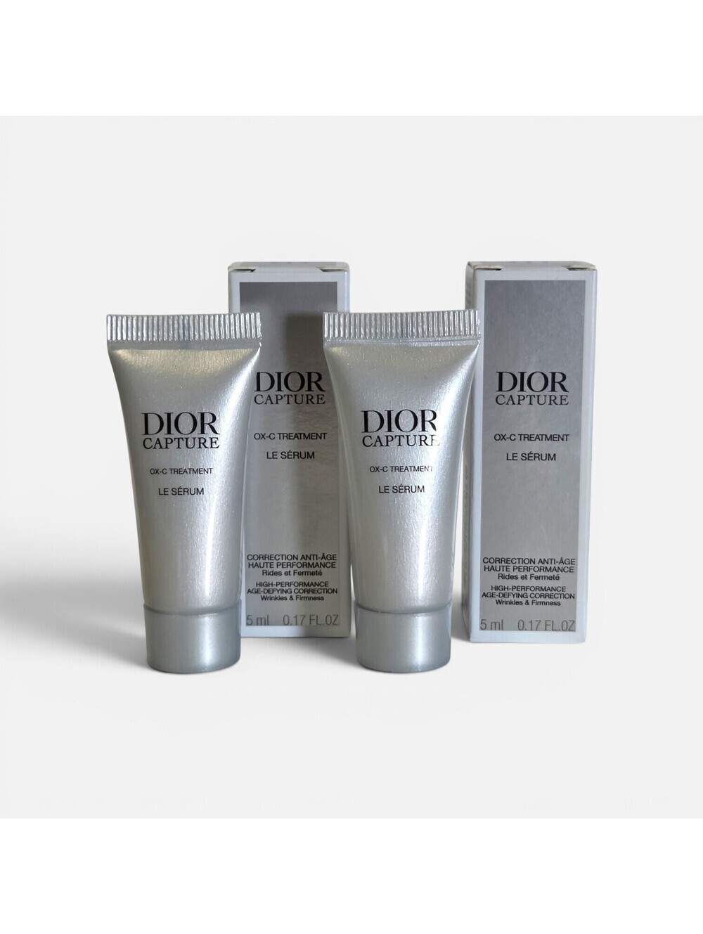 Dior Capture OX-C Treatment "LE Serum" Bundle of 2 - 5ml NIB